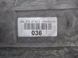 MERCEDES-BENZ Mercedes SLK R172 Gearbox 722.997 E200 C200 CGI PETROL CAR Transmission — thumbnail 9