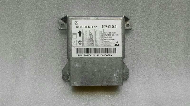 MERCEDES-BENZ Mercedes SLK R172 Safety Module ECU A1729017601 Air Control Unit