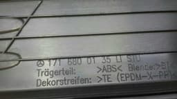 MERCEDES-BENZ Mercedes SLK R171 Door Sill Set A1716800235 Door Sill Set Strip. — thumbnail 10