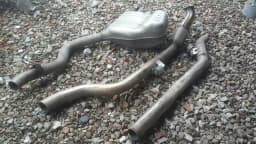MERCEDES-BENZ Mercedes E W213 exhaust silencer A2134905801 exhaust silencer CDI OM654 — thumbnail 3