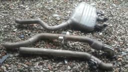 MERCEDES-BENZ Mercedes E W213 exhaust silencer A2134905801 exhaust silencer CDI OM654 — thumbnail 9