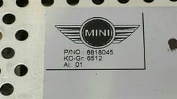 MINI MINI COOPER F56 CD player 6818045 audio system controller — thumbnail 5