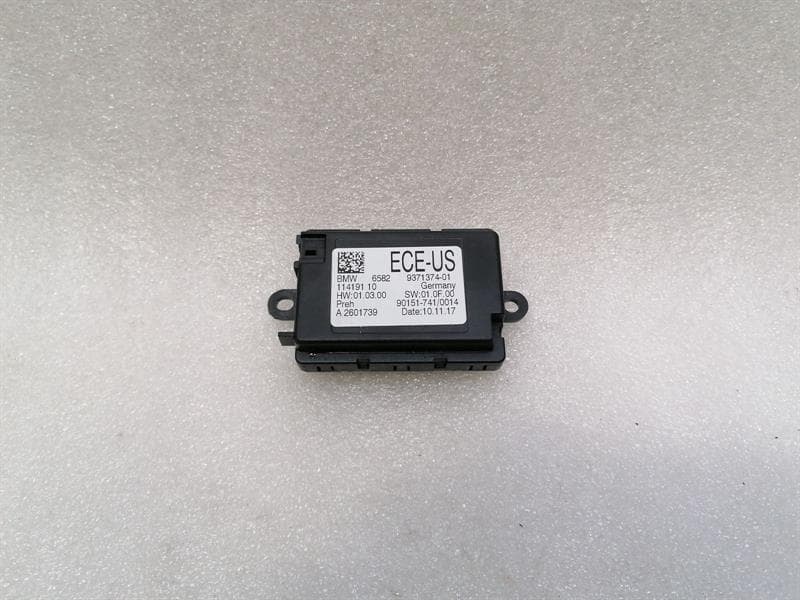 BMW BMW i8 Hybrid Electronic Module 9371374 Control Unit I DRIVE TOUCH MODULE