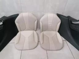 BMW BMW i8 hybrid seat interior set seat full leather spherical perf./ivory white — thumbnail 2