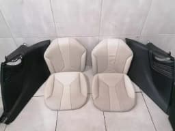 BMW BMW i8 hybrid seat interior set seat full leather spherical perf./ivory white — thumbnail 1