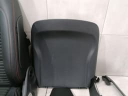 MERCEDES-BENZ MERCEDES CLA W117 C117 SEAT PAD SET SPORT ALCANTARA W176 AMG BLACK RED LINK LEFT — thumbnail 3