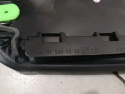MERCEDES-BENZ Mercedes CLA W117 C117 BLACK Body Moulding Set A1176730183 Strip Set — thumbnail 4