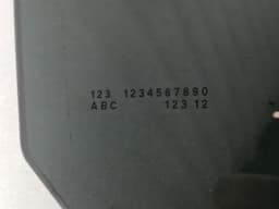 MERCEDES-BENZ Mercedes CLA W117 right rear door glass A1177350210 door window rear right — thumbnail 4