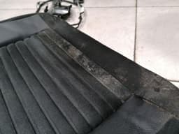 MERCEDES-BENZ MERCEDES CLA W117 C117 SEAT PAD SET SPORT ALCANTARA W176 AMG BLACK RED LINK LEFT — thumbnail 8