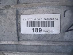 MERCEDES-BENZ Mercedes C200 CGi C180 W204 Car Gearbox A2042701806 Transmission 722995 722.995 TOP — thumbnail 8