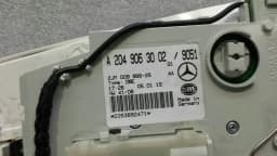 MERCEDES-BENZ Mercedes C Class W204 Dome Light A2049063002 Interior Light Interior Lamp AMG — thumbnail 8