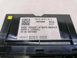 TESLA Tesla Model S 75 Electronic Module 1007511-00-A Controller POWER LIFTGATE — thumbnail 2