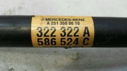 MERCEDES-BENZ Mercedes R Class W251 Drive Shaft Rear RE A2513500610 Rear Right Drive Shaft — thumbnail 6