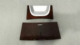 MERCEDES-BENZ Mercedes W251 Ashtray Veneer Set A2516800817 Ashtray Wood Strip Set — thumbnail 2