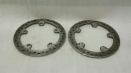 BMW BMW C600 SPORT pair brake disc front 7725126 BRAKE DISC FRONT SET — thumbnail 1