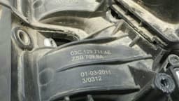 AUDI Audi A1 8X Inlet Manifold 03C129711AE Intake Manifold 1.4 TFSI — thumbnail 5