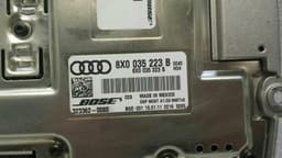 AUDI Audi A1 8X Amplifier 8X0035223B Amplifier BOSE — thumbnail 3