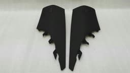 AUDI Audi A3 8V Facelift C Post Covers 8V5867246 C Pillar Cover Set S Line Black — thumbnail 5