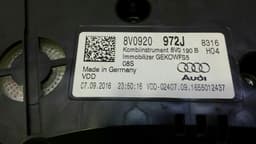 AUDI AUDI A3 8V FACELIFT INSTRUMENT CLUSTER 8V0920972J SPEEDOMETER MPH 1.4 TFSI — thumbnail 5