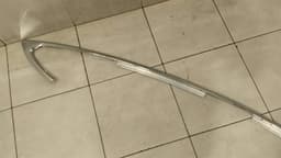 TESLA Tesla Model S 75 Right Body Moulding 1039308-00-A Strip Right Chrome — thumbnail 2