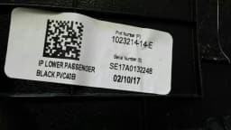 TESLA Tesla Model S 75 RHD Dashboard Cover 1023214-14-E Right Hand Drive — thumbnail 10
