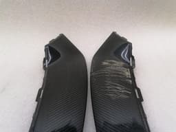 PORSCHE Porsche Taycan 9J damaged front spoiler carbon front set damaged 9J1807819 — thumbnail 10