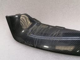 PORSCHE Porsche Taycan 9J damaged front spoiler carbon front set damaged 9J1807819 — thumbnail 3