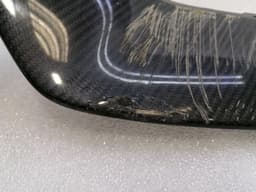PORSCHE Porsche Taycan 9J damaged front spoiler carbon front set damaged 9J1807819 — thumbnail 4