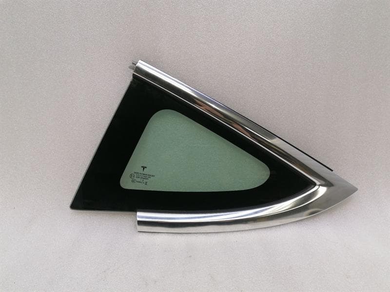 TESLA Tesla Model 3 Left Rear Quarter Glass 1080703-00-H Door Panel 1/4 Rear Left