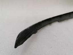 PORSCHE Porsche Taycan 9J 9J1807820B front spoiler carbon right front right damaged — thumbnail 8