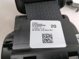 TESLA Tesla Model 3 Long Range Rear Seat Belt 1110154-C1-G Seat Belt Strap Rear — thumbnail 4