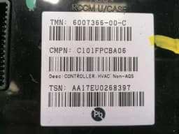 TESLA Tesla Model X 75D Climate Control Module 6007366-00-C Control Unit Climate — thumbnail 5