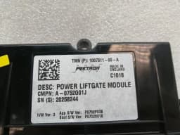 TESLA TESLA MODEL S 100D Electronic module 1007511-00-A ECU BOAT LID TAILGATE — thumbnail 5