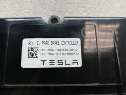 TESLA Tesla Model S 100D Electronic 1007618-00-J ECU PARK BRAKE PARKING BRAKE — thumbnail 2