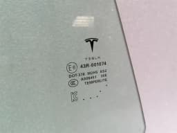 TESLA Tesla Model S 100D Right Rear Door Glass 6006571-00-D Door Glass Rear Right — thumbnail 10