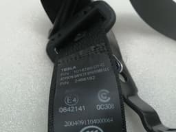 TESLA Tesla Model S 100D rear seat belt 1018789-05-C seat belt belt rear — thumbnail 5