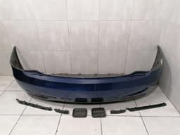 TESLA Tesla Model S 100D Rear Bumper 1057319-S5-A Rear Bumper 2018 Facelift — thumbnail 1