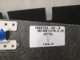 TESLA Tesla Model X P100D Luggage Compartment Set 1089753-00-B Boot Liner — thumbnail 8