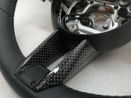 PORSCHE Porsche 911 992 steering wheel gloss carbon steering wheel new new — thumbnail 2