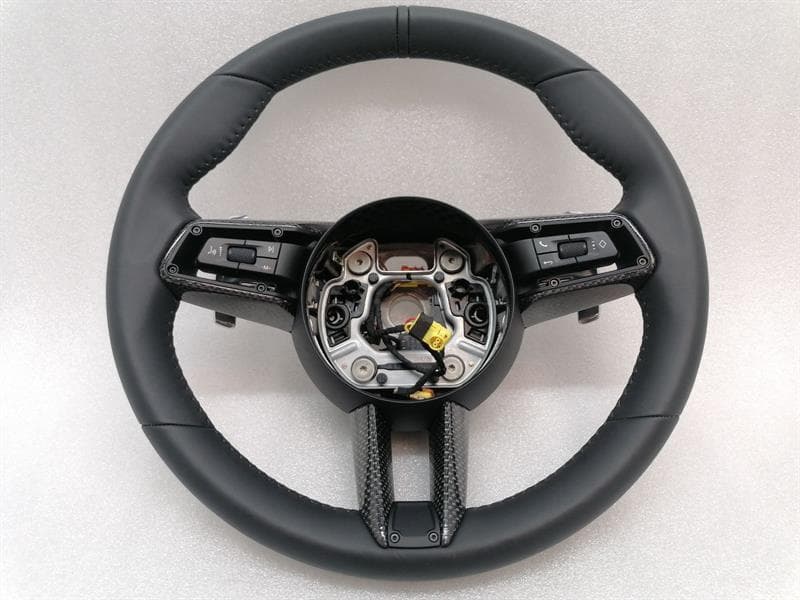 PORSCHE Porsche 911 992 steering wheel gloss carbon steering wheel new new