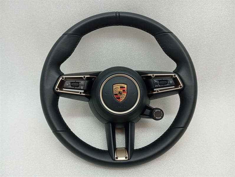 PORSCHE Porsche Taycan Steering Wheel 9J1419091AM Steering Wheel HEATED Innodrive Neodyme TRIM