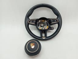 PORSCHE Porsche Taycan Steering Wheel 9J1419091AM Steering Wheel HEATED Innodrive Neodyme TRIM — thumbnail 5