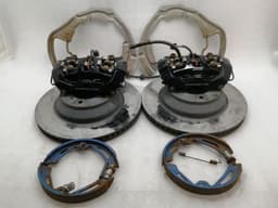 PORSCHE Porsche Taycan 9J rear brake set 9J1615403R brake system rear Brembo PSCB — thumbnail 2