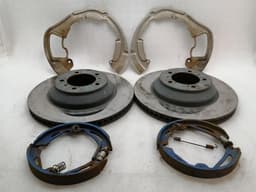 PORSCHE Porsche Taycan 9J rear brake set 9J1615403R brake system rear Brembo PSCB — thumbnail 5
