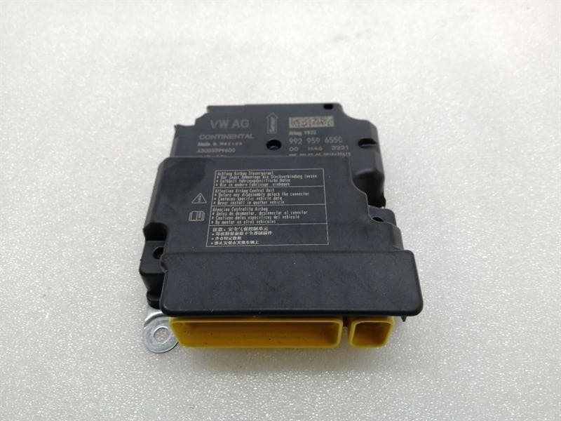 PORSCHE Porsche Taycan 9J safety module ECU 992959655C air control unit SRS.