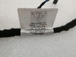PORSCHE Porsche Taycan 9J RRH Door Wiring Loom 9J1971693E Rear Right Harness — thumbnail 6