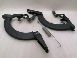 PORSCHE Porsche Taycan 9J boat hingeset 9J1827151 tailgate hinge set — thumbnail 1
