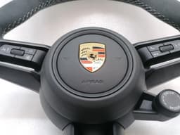 PORSCHE Porsche Taycan 9J Steering Wheel Alcatara 36 cm Steering Wheel — thumbnail 3
