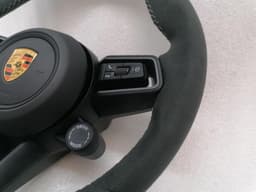 PORSCHE Porsche Taycan 9J Steering Wheel Alcatara 36 cm Steering Wheel — thumbnail 4