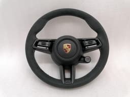 PORSCHE Porsche Taycan 9J steering wheel GTS carbon 36 cm steering wheel Alcantara — thumbnail 1
